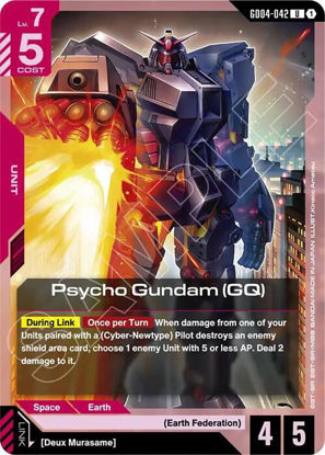 Psycho Gundam (GQ) - GD04-042 - Uncommon