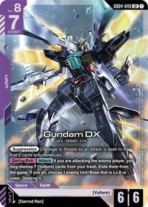 Gundam DX - GD04-049 - Legendary Rare
