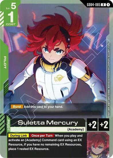 Suletta Mercury - GD04-085 - Rare