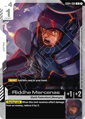 Riddhe Marcenas - GD04-098 - Uncommon