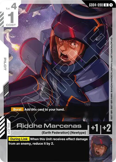 Riddhe Marcenas - GD04-098 - Uncommon