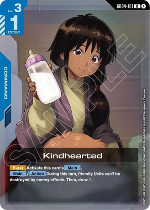 Kindhearted - GD04-101 - Rare