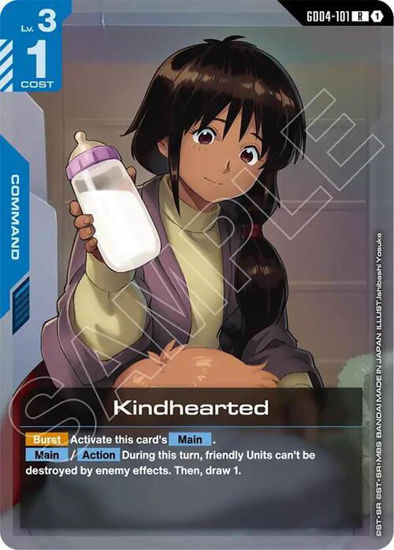 Kindhearted - GD04-101 - Rare