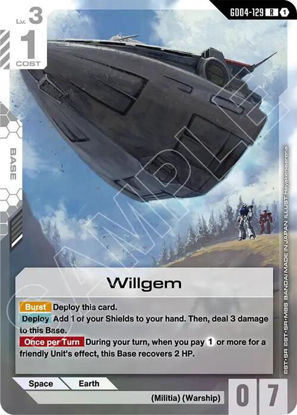 Willgem - GD04-129 - Rare
