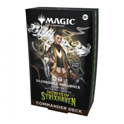 Secrets of Strixhaven Commander Decks Silverquill Influence