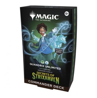 Secrets of Strixhaven Commander Decks Quandrix Unlimited