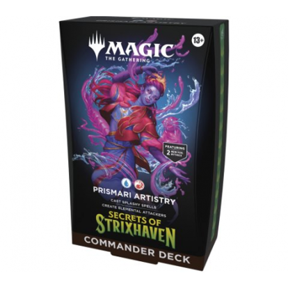 Secrets of Strixhaven Commander Decks Prismari Artistry