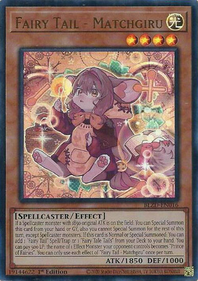 Fairy Tail - Matchgiru - BLZD-EN016 - Ultra Rare 1st Edition