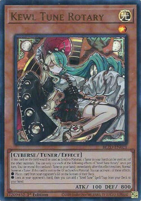 Kewl Tune Rotary - BLZD-EN021 - Ultra Rare 1st Edition