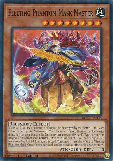 Fleeting Phantom Mask Maker - BLZD-EN023 - Common 1st Edition