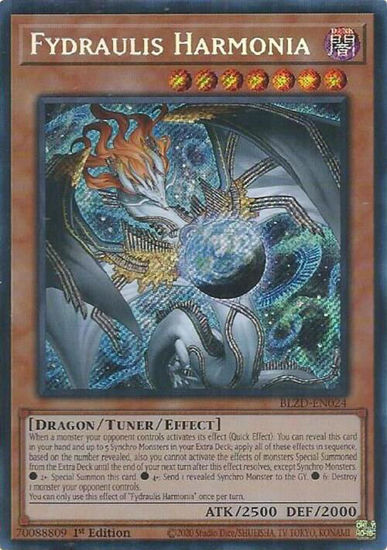 Fydraulis Harmonia - BLZD-EN024 - Secret Rare 1st Edition
