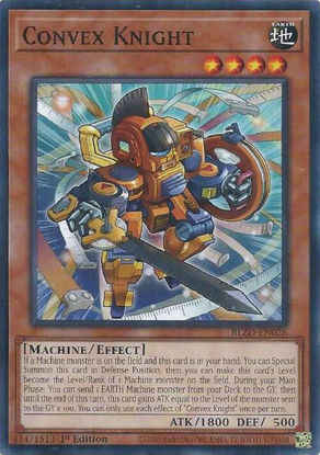 Convex Knight - BLZD-EN026 - Common 1st Edition