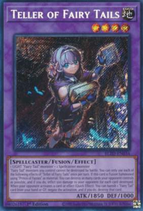 Teller of Fairy Tails - BLZD-EN034 - Secret Rare 1st Edition