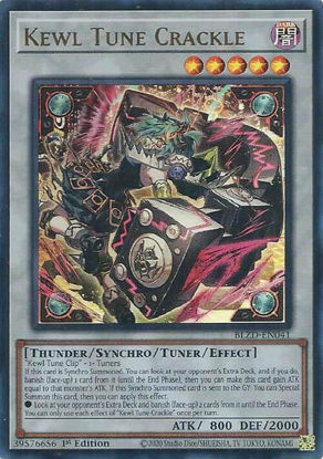 Kewl Tune Crackle - BLZD-EN041 - Ultra Rare 1st Edition