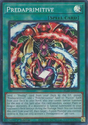 Predaprimitive - BLZD-EN055 - Super Rare 1st Edition