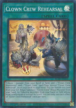 Clown Crew Rehearsal - BLZD-EN059 - Super Rare 1st Edition