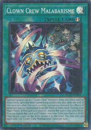 Clown Crew Malabarisme - BLZD-EN061 - Super Rare 1st Edition
