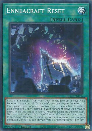 Enneacraft Reset - BLZD-EN065 - Common 1st Edition