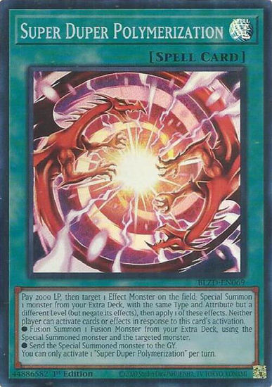 Super Duper Polymerization - BLZD-EN069 - Super Rare 1st Edition