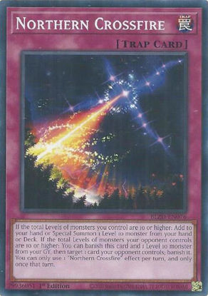 Northern Crossfire - BLZD-EN076 - Common 1st Edition