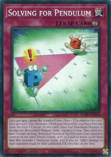 Solving for Pendulum - BLZD-EN080 - Common 1st Edition