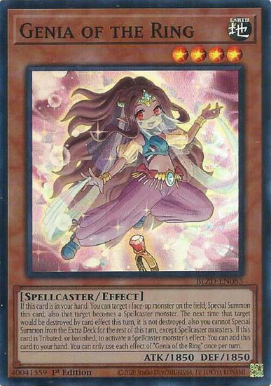 Genia of the Ring - BLZD-EN085 - Super Rare 1st Edition