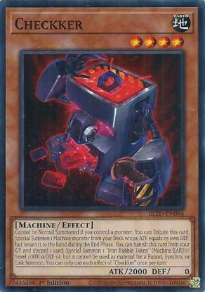 Checkker - BLZD-EN086 - Common 1st Edition