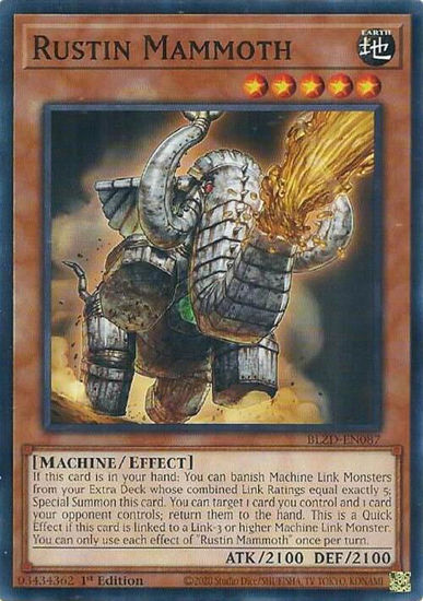 Rustin Mammoth - BLZD-EN087 - Common 1st Edition
