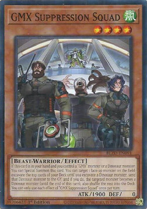 GMX Suppression Squad - BLZD-EN091 - Common 1st Edition
