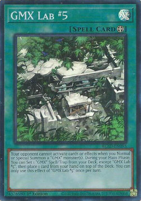 GMX Lab #5 - BLZD-EN095 - Super Rare 1st Edition