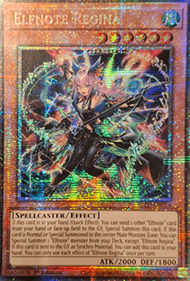 Elfnote Regina - BLZD-EN014 - Starlight Rare 1st Edition