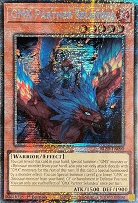 GMX Partner Selandea - BLZD-EN090 - Starlight Rare 1st Edition