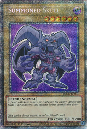 Summoned Skull - BLGG-EN001 - Starlight Rare 1st Edition