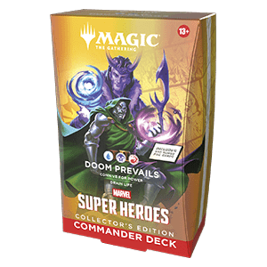Commander: Magic: The Gathering | Marvel Super Heroes: "Doom Prevails" Commander Deck: Collector's Edition