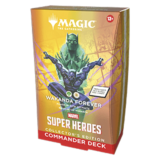 Commander: Magic: The Gathering | Marvel Super Heroes: "Wakanda Forever" Commander Deck: Collector's Edition