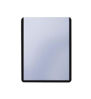 UP - Toploader - 3" x 4" Black Border (25 pieces)