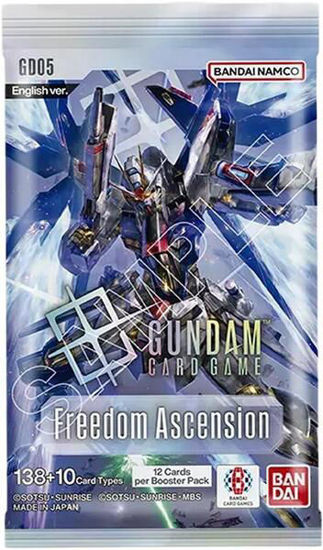 Gundam Card Game - Freedom Ascension GD-05 Booster Pack - EN