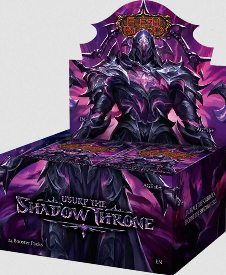 Flesh & Blood TCG - Usurp the Shadow Throne Booster Display (24 Packs) - EN
