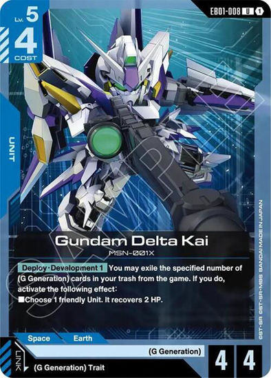 Gundam Delta Kai - GDEB01-008 - Uncommon