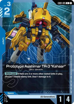 Prototype Asshimar TR-3 "Kehaar" - GDEB01-015 - Common