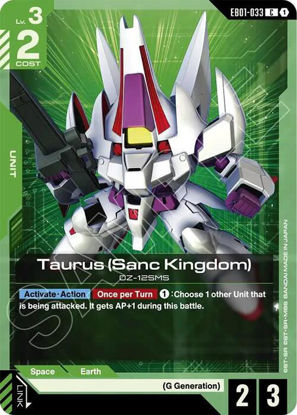 Taurus (Sanc Kingdom) - GDEB01-033 - Common