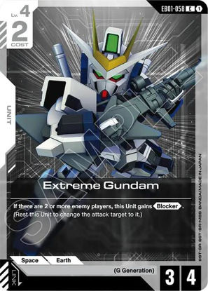 Extreme Gundam - GDEB01-058 - Common