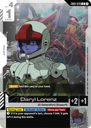 Daryl Lorenz - GDEB01-070 - Uncommon