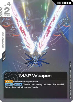 MAP Weapon - GDEB01-081 - Rare