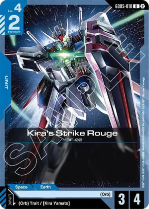 Kira's Strike Rouge - GD05-010 - Uncommon
