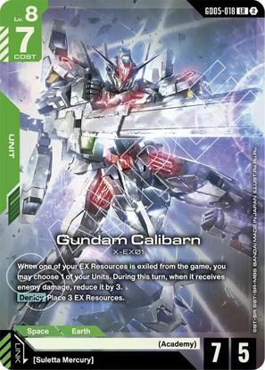 Gundam Calibarn - GD05-018 - Legendary Rare