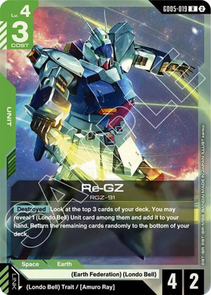 Re-GZ - GD05-019 - Rare