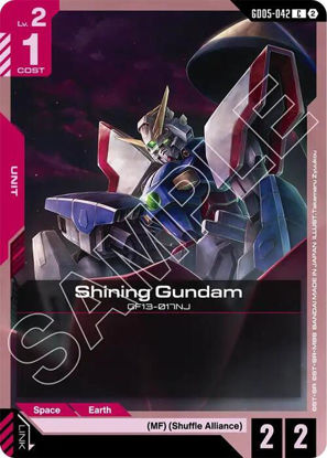 Shining Gundam - GD05-042 - Common