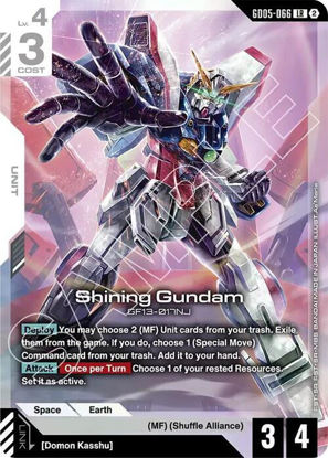 Shining Gundam - GD05-066 - Legendary Rare