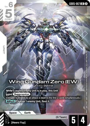 Wing Gundam Zero (EW) - GD05-067 - Legendary Rare